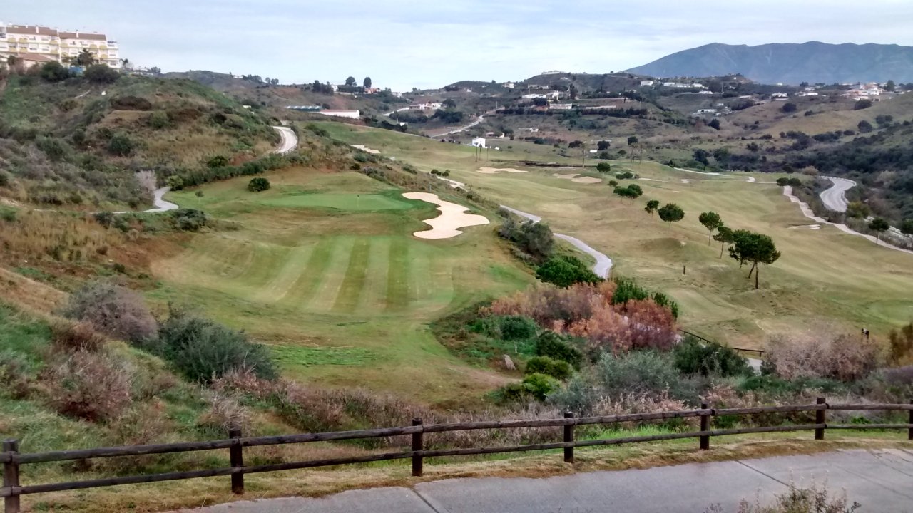 Calanova golf course, Costa del Sol, Spain