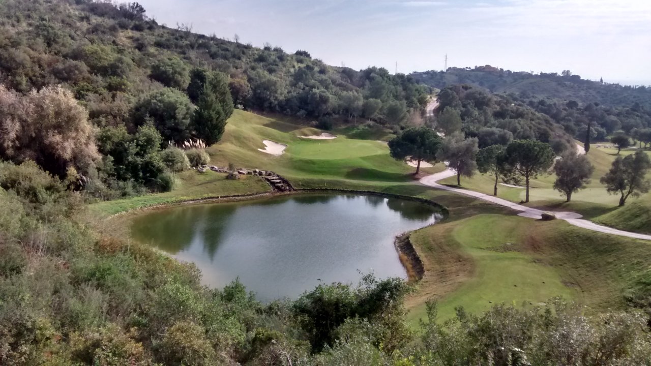 Marbella Country Club golf course, Costa del Sol, Spain