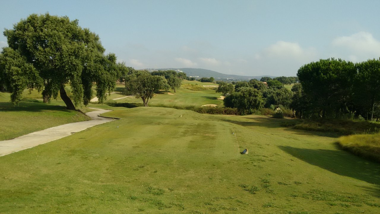 San Roque New golf course, Costa del Sol, Spain
